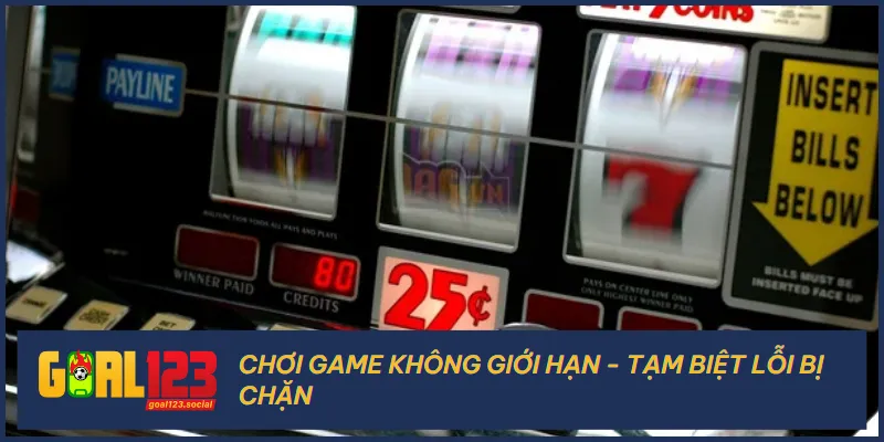 Tải app Goal123 bạn sẽ thoải mái chơi game mình thích mà không lo bị nhà mạng chặn