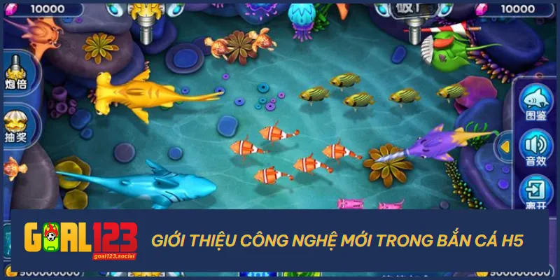 Bắn cá H5 được xây dựng và phát triển bởi công nghệ làm game tân tiến