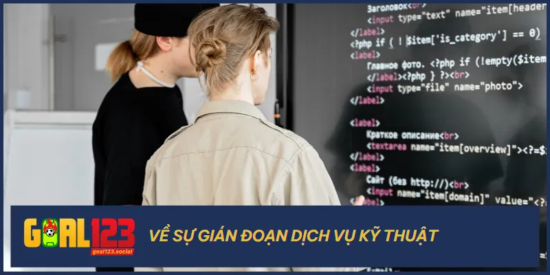 Khi có trường hợp gián đoạn do kỹ thuật không mong muốn Goal123 vẫn được miễn trừ trách nhiệm 